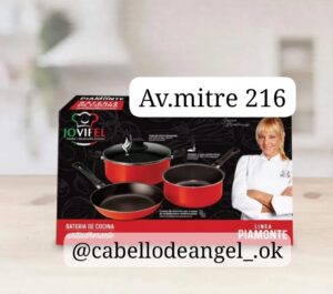 Set de cosina 3 unidades.